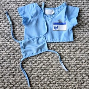 Build-A-Bear Blue Doctor Outfit